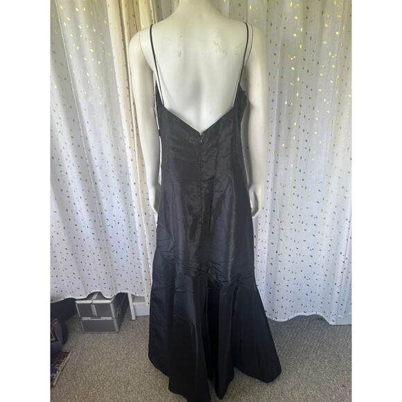 Ceci USA NWT Beaded Taffeta One Side Ruched Backless Evening Gown Dress XL - Picture 3 of 7